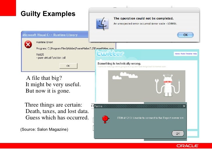 error compile